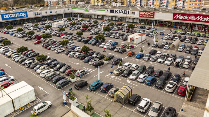 Part of the Miramar shopping complex in Mijas.