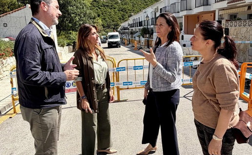 Mijas town hall discuss the improvement for the water pipes in Osunillas