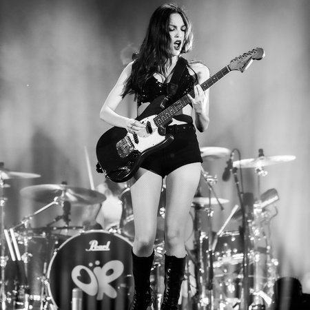 Olivia Rodrigo performs her hits on stage