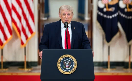 US president Donald J Trump