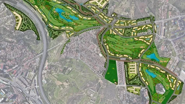 Plans for the Rojas Santa Tecla project.