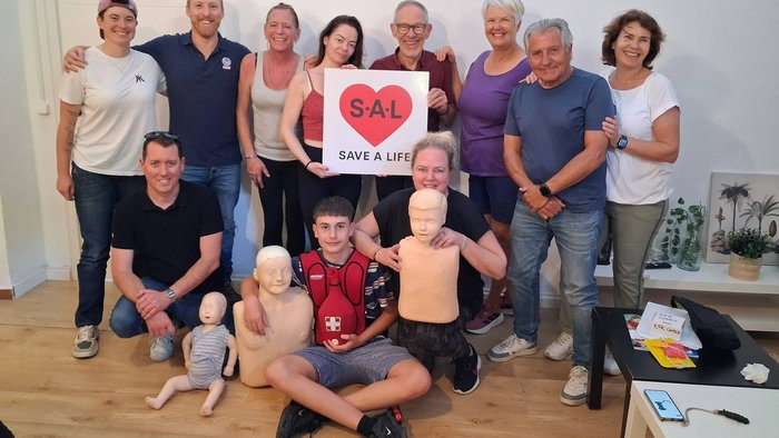 SAL charity raising money for defibrillators