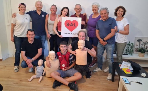 SAL charity raising money for defibrillators