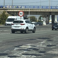 Like a war zone: MA-20 will be repaired.