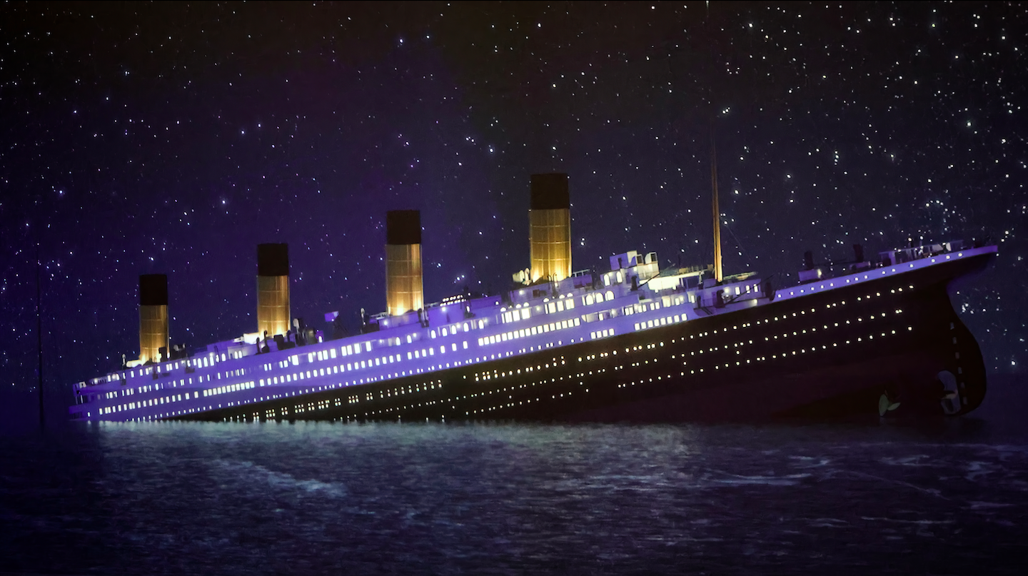 114 Years After Its Maiden Voyage, Titanic Returns To Belfast In Drone Display