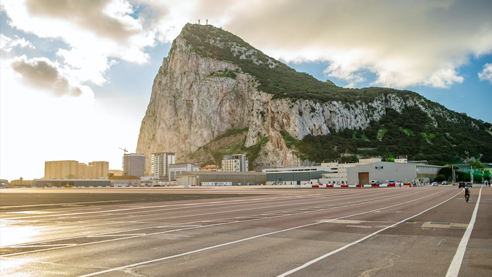 The rock of Gibraltar