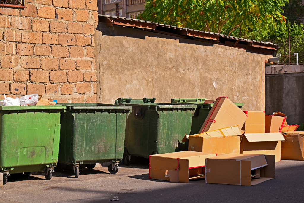 Residents in Spain could be fined €2,000 for leaving boxes by bins with their names on