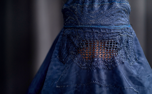 Woman wearing a Burka