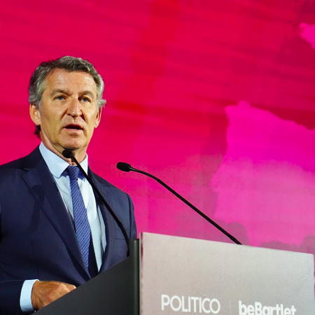 Spanish PP leader Alberto Feijoo