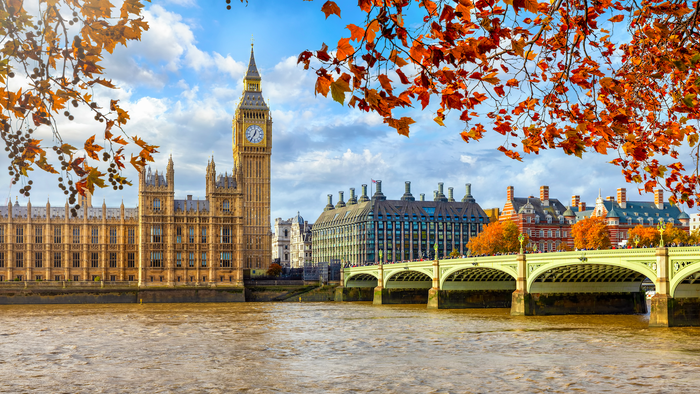 House of parlament and Big Ben in London