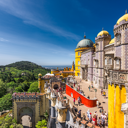 Palacio da pena in Sintra,Portugal