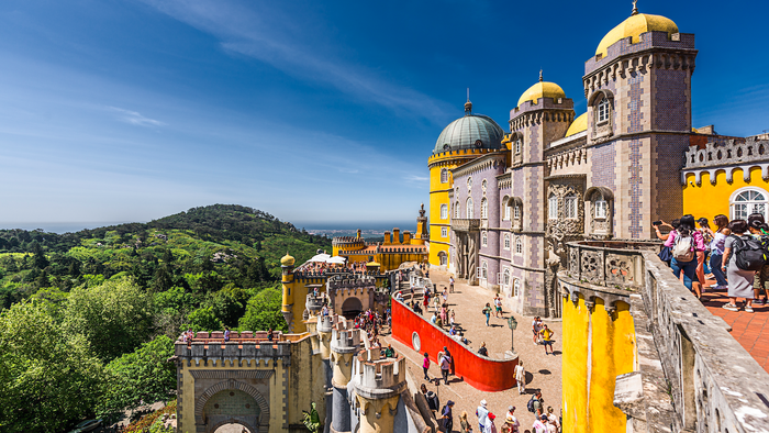Palacio da pena in Sintra,Portugal