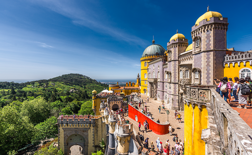 Palacio da pena in Sintra,Portugal