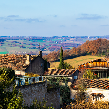 A Rural village in France
