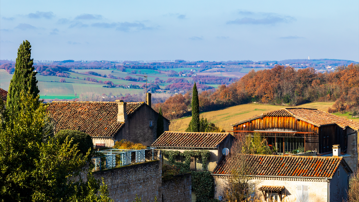 A Rural village in France