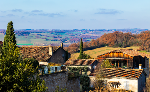 A Rural village in France