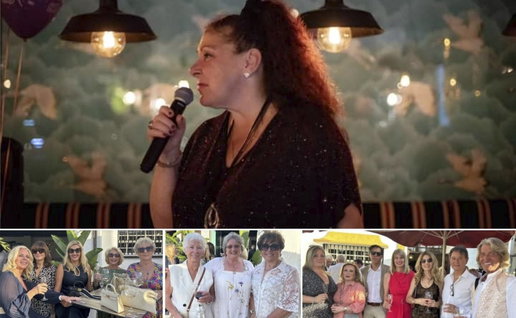 Helena Paul coming from the UK to entertain.