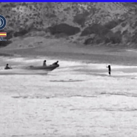 Video footage of clan making a landing.