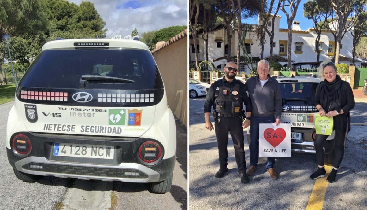 Calahonda Family Starts Defibrillator Revolution Across Costa Del Sol