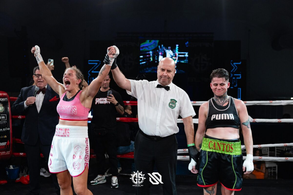 Still Winning! Victoria Lomax, Costa Del Sol Champ, Moves From Kickboxing To Boxing