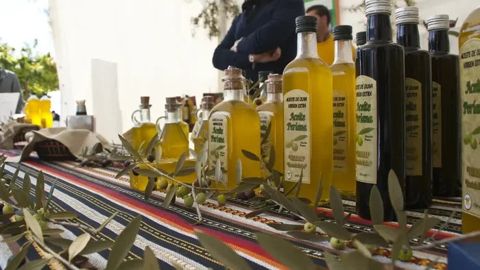 Olive oil festival in Periana.