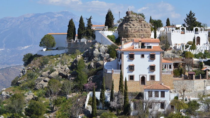 Stunning scenery in Comares, Axarquía
