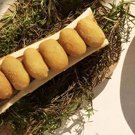 Croquettes at Picador at La Zambra in Mijas