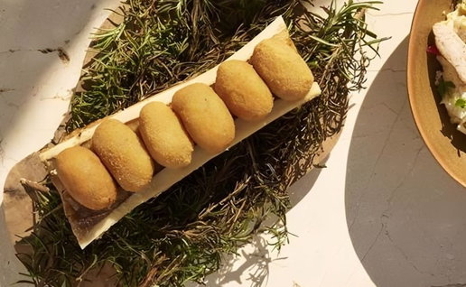 Croquettes at Picador at La Zambra in Mijas