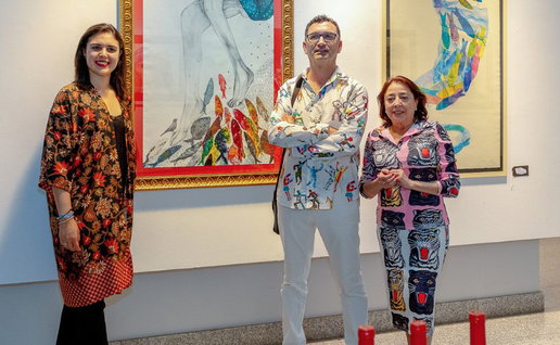 David Alonso’s striking new art exhibition