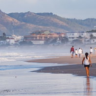 Spanish coastal hotspot overwhelmed as holiday crowds flood streets and beaches