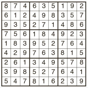 easy sudoku 2128