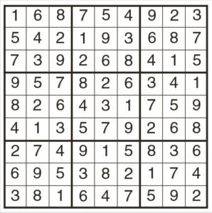 hard sudoku 2130