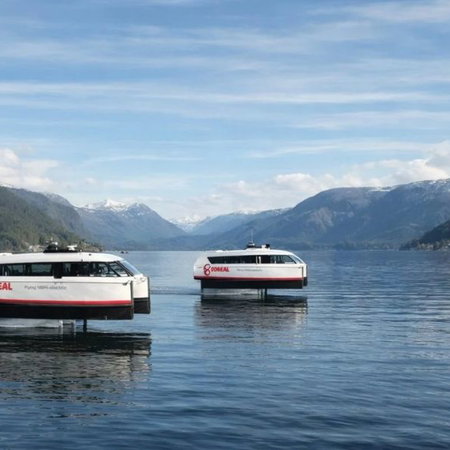 Norway Unveils World’s Largest-Ever Fleet of ‘Flying’ Electric Ferries