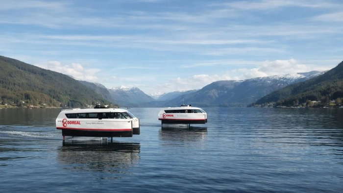 Norway Unveils World’s Largest-Ever Fleet of ‘Flying’ Electric Ferries