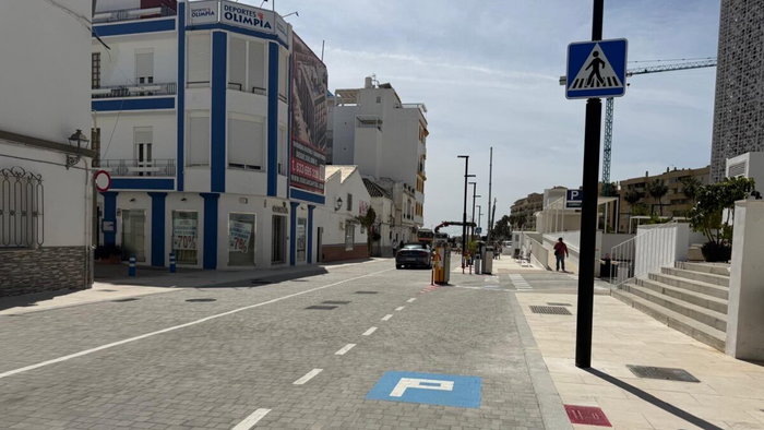 New council parking in Estepona.
