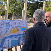 Ingeniero Juan Garcia park in Orihuela before planned renovation works