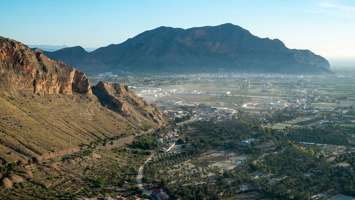 Sierra de Orihuela mountain range in Alicante province