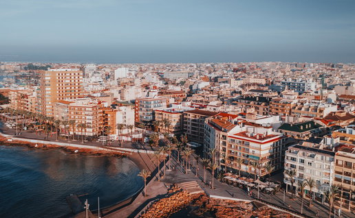 Torrevieja town hall in Alicante representing transparency ranking results