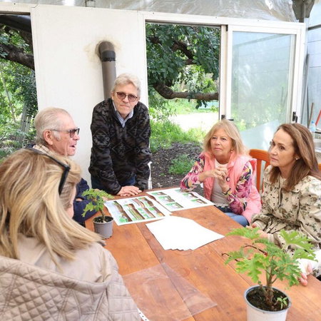 Passengers queuing at a Ryanair check-in