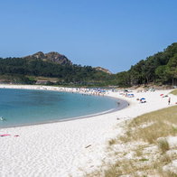 Rodas beach near vigo