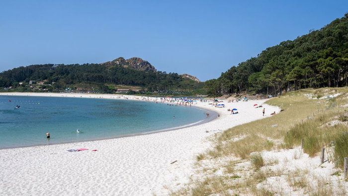 Rodas beach near vigo