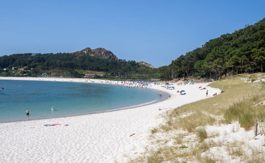 Rodas beach near vigo