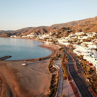 Stroll along Mojacar's promenade.