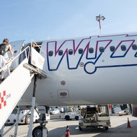 Boarding a Wizzair flight