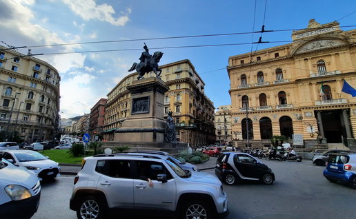 Street in Naples, Italy