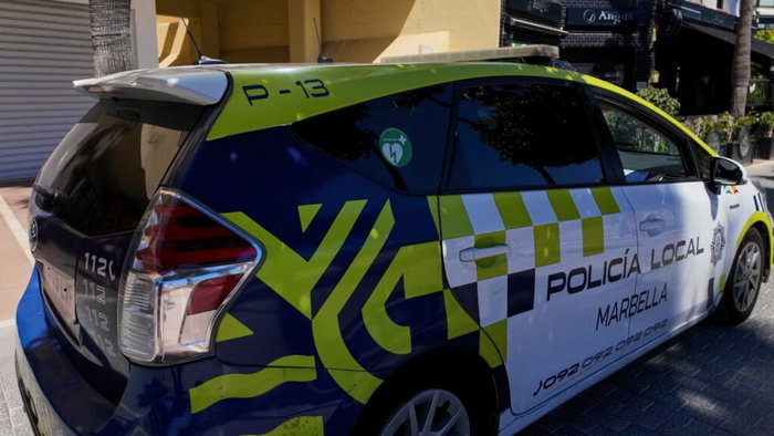 Marbella police car