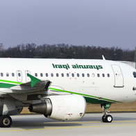 Iraqi airways airplane