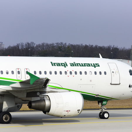 Iraqi airways airplane
