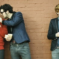 The Two Door Cinema Club Alex Trimble, Sam Halliday and Kevin Baird