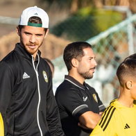 Yuri Ruh dos Santos training Football's next generation.